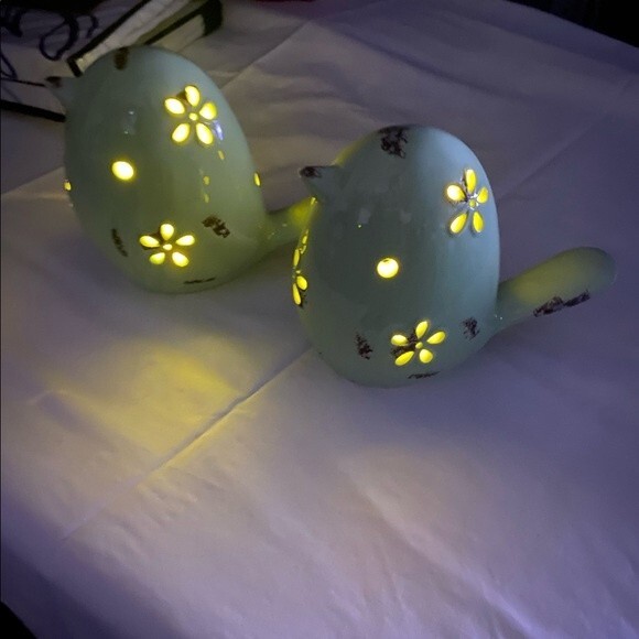 Nicole Bird 6 1/2" Figurine Light (Set of 2) - Picture 6 of 8